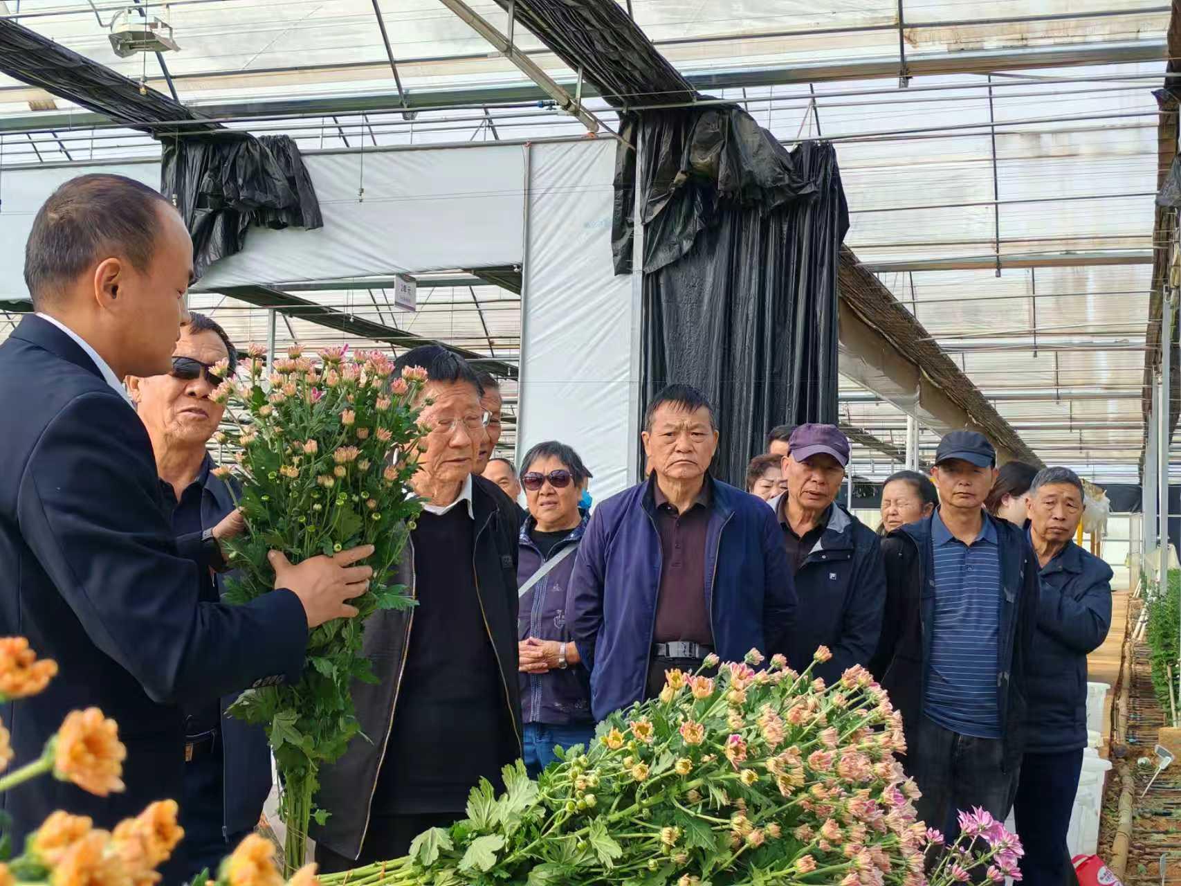 云南祥云县组织老干部参观学习