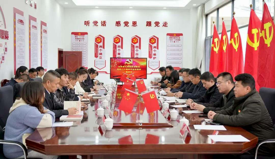 省工商联在理想华莱开展党的二十届四中全会精神宣讲活动