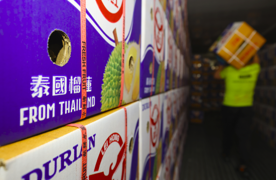 中老铁路助力热带水果走俏年货市场