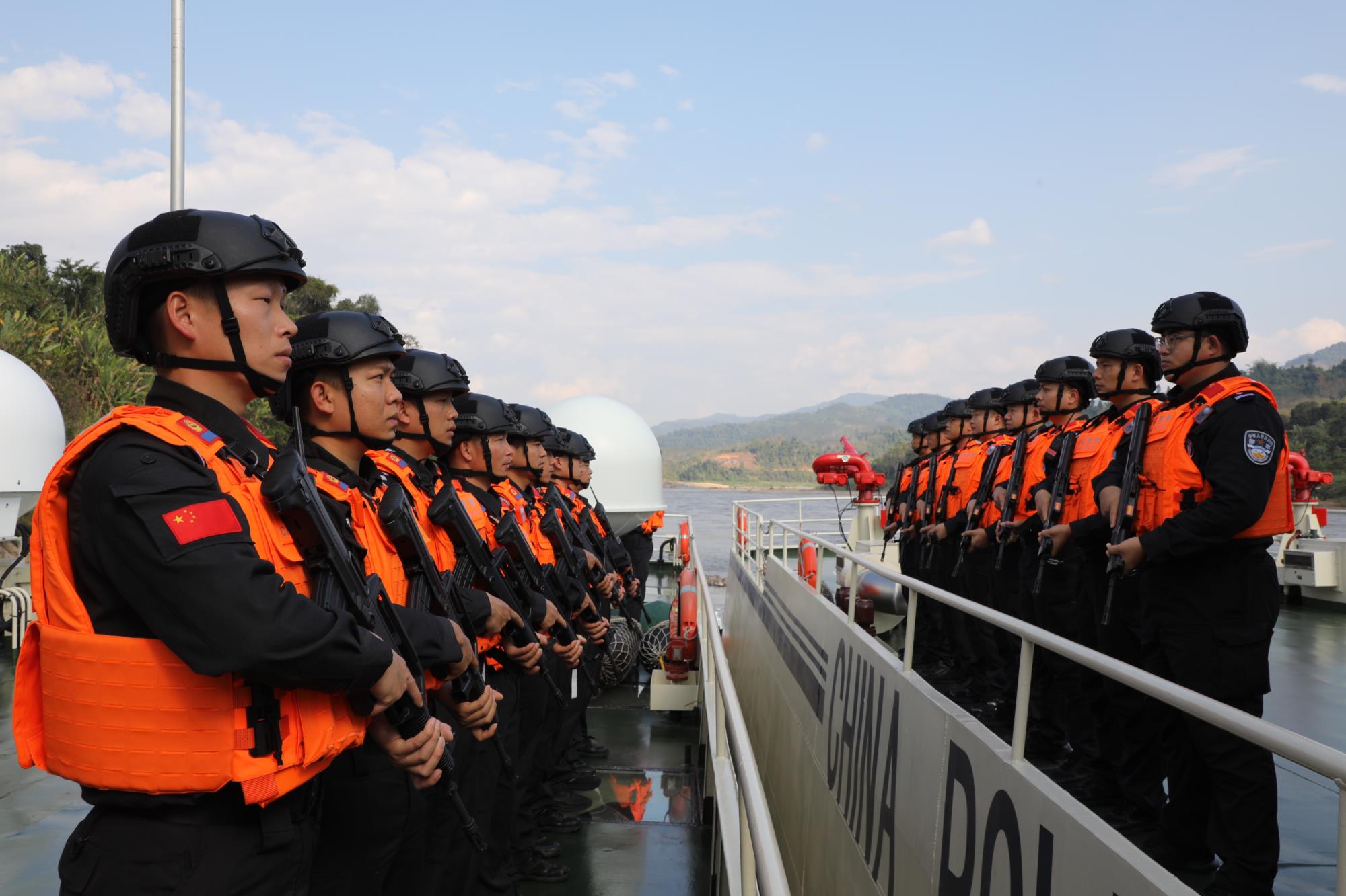 第162次中老缅泰湄公河联合巡逻执法行动圆满结束