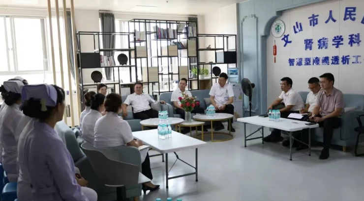 蒋俊到文山市人民医院调研基层党建工作强调：抓实公立医院党建工作，以党建赋能医疗高质量发展
