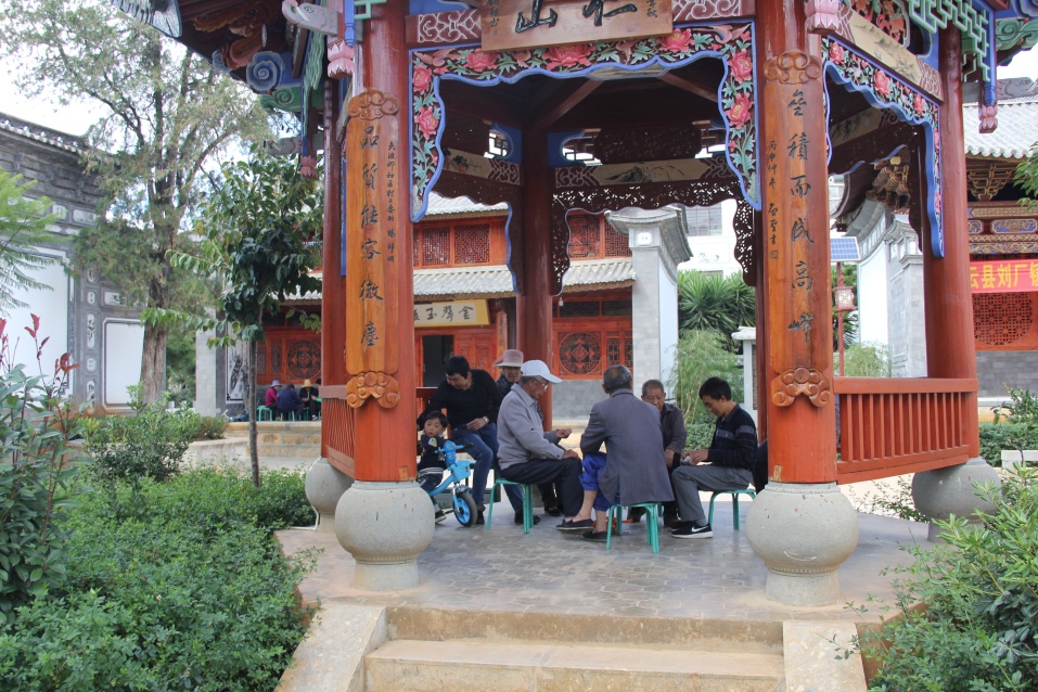 云南祥云县大波那传统村落展现新貌